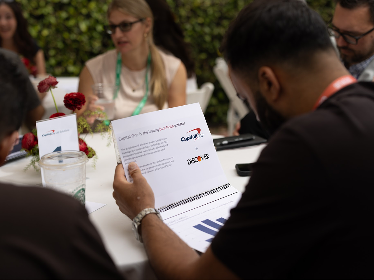 Dedicated meeting patio